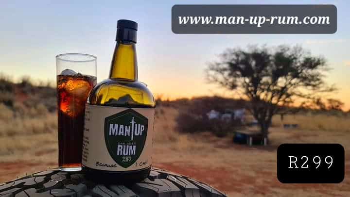 Man Up Rum 55% Navy Style R299